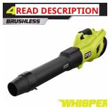 40V HP Brushless Cordless Leaf Blower