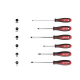 Phillips Slotted Flat Head Hex Driver Set (6)