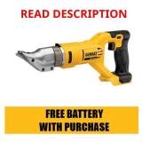 20V MAX Cordless 18-Gauge Swivel Head Shears