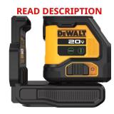 DEWALT 20V Cross Line Laser Level (Tool-Only)