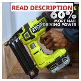 RYOBI ONE+ HP 18V Brad Nailer (Tool)