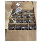 16 12 oz Arcoroc wine glasses