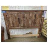 Rustic Wooden Headboard