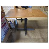 Wooden Top Bistro Table