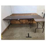 Lot of Fold Up Tables