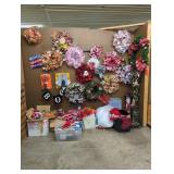 Large Holiday Decor Lot