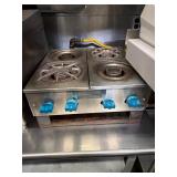 4 burner range
