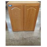 Wooden Kitchen Cabinet with Double Doors