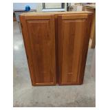 Wooden Cabinet with Double Doors