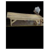 Rustic Wooden Workbench