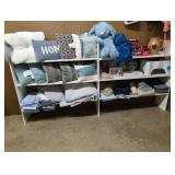 Large White Shelving Unit