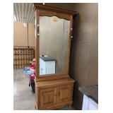 2 Piece Mirror and Cabinet Not Attached