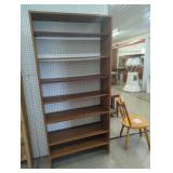 Wooden bookshelf