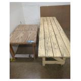Rustic Wooden Table Set