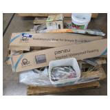 Assorted Flooring and Wires