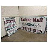 Large Metal Sign Lot