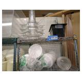 Assorted Kitchen Storage Containers and Lids