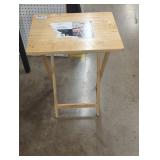 Wooden Folding Tray Table
