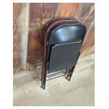 Set of Mixed Folding Chairs