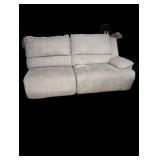 Modern Gray Reclining Sofa Set