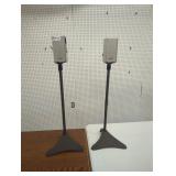 Pair of Vintage Theater Speakers with Stands