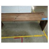 Rustic Wooden Bench