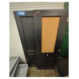 Pair of Black Panel Doors