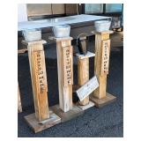 Butt bucket stands
