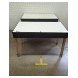 Pair of Sturdy Work Tables