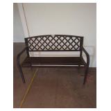 Metal bench