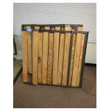 Wooden and Metal Slatted Bed Frames