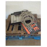 Mixed Lot of Industrial Items and Sale Signs