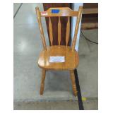 Vintage Wooden Spindle-Back Chair