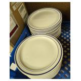 Blue and White Dinner Plates