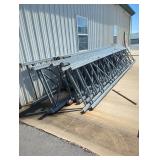 Pallet Racking Uprights (11), Varies in Size