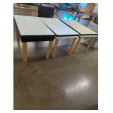 Trio of work tables