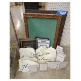 Decorative Signage Lot: Menu and Table Numbers