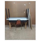 Workshop Table with Chair and Accessories