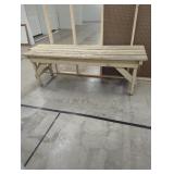 Rustic Wooden Workbench