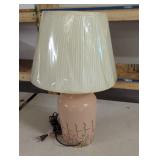 Vintage Floral Ceramic Table Lamp