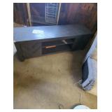 Dark Wood Media Console