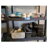 Variety Dishes Shelf Lot