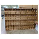 Vintage Wooden Display Shelf