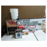 Misc Kitchen Lot and Signs