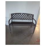 Metal bench