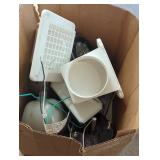Box of Various Lighting Fixtures