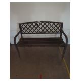 Metal bench