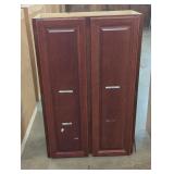 Double Door Wooden Cabinet