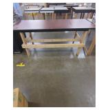 Workshop Table with Wood Frame