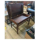 Vintage Wooden Storage Bench